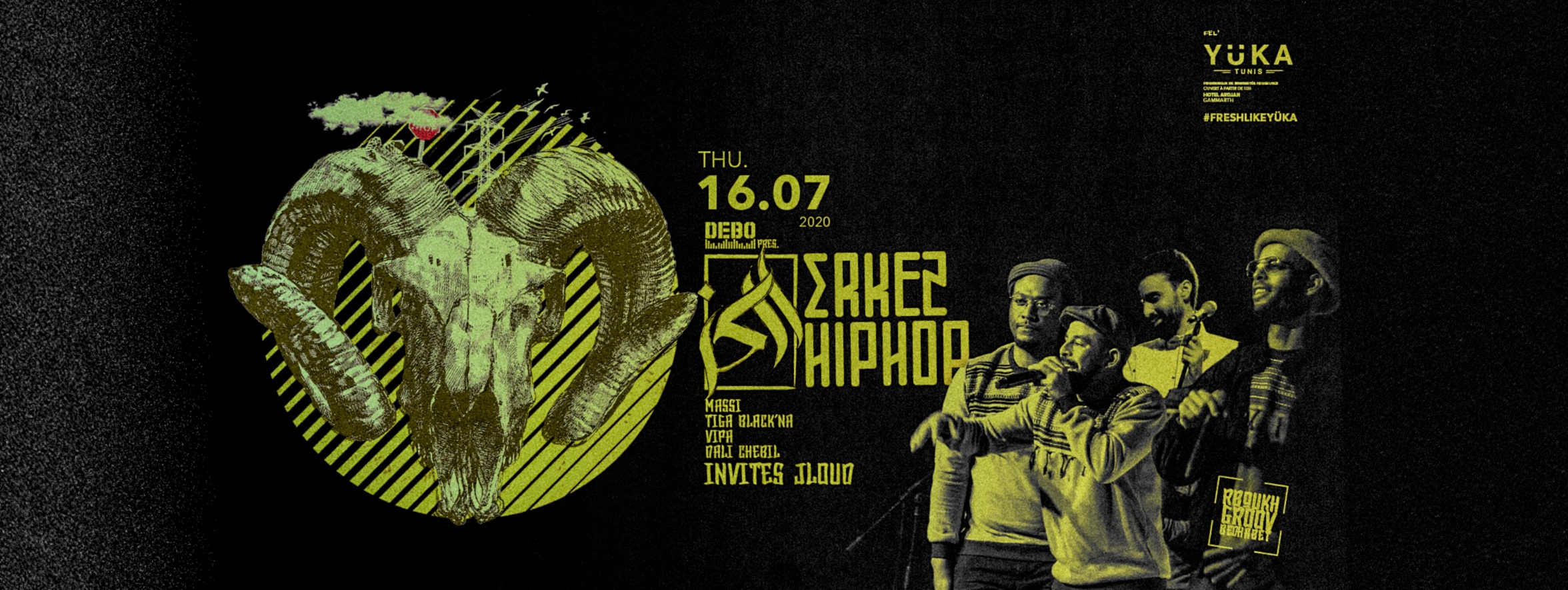 Erkez Hiphop invites Jloud fil Yüka post thumbnail image