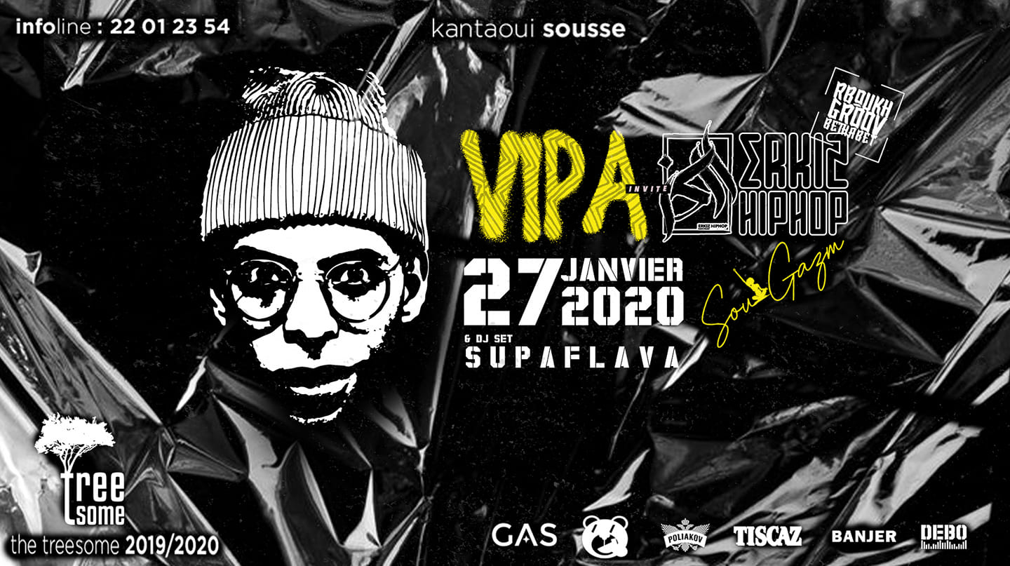 Vipa invites Erkez Hip Hop with SupaFlava | The Treesome post thumbnail image
